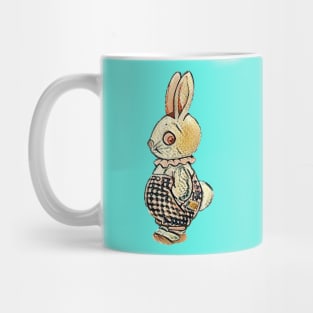 Cute Vintage Bunny Rabbit Mug